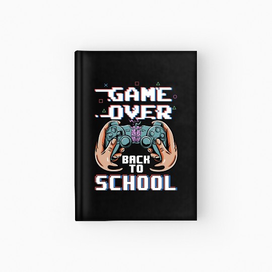 Video Game Controller Back To School Hardcover Journal