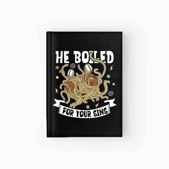 Atheist Atheism Flying Spaghetti Pastafarianism Hardcover Journal