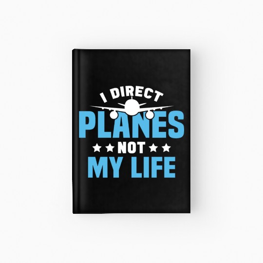 Air Traffic Controller ATC Flight Control Aircraft Hardcover Journal