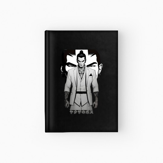 Yakuza Boss A Mafia Gangster From Japan Full of Ta Hardcover Journal