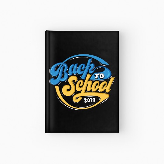 Back To School Slogan Hardcover Journal
