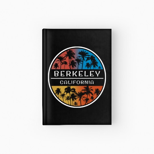 Berkeley California Stylish Vacation Souvenir Hardcover Journal