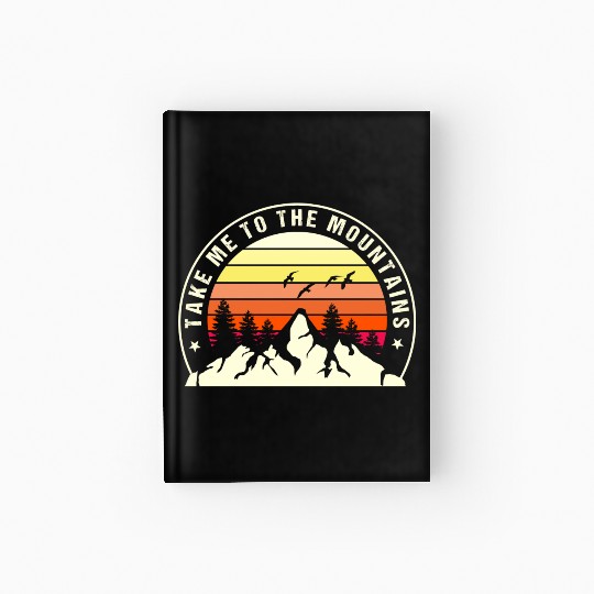 Take A Hike Mountain Hardcover Journal