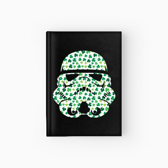 Stormtrooper Saint Patricks Day Hardcover Journal