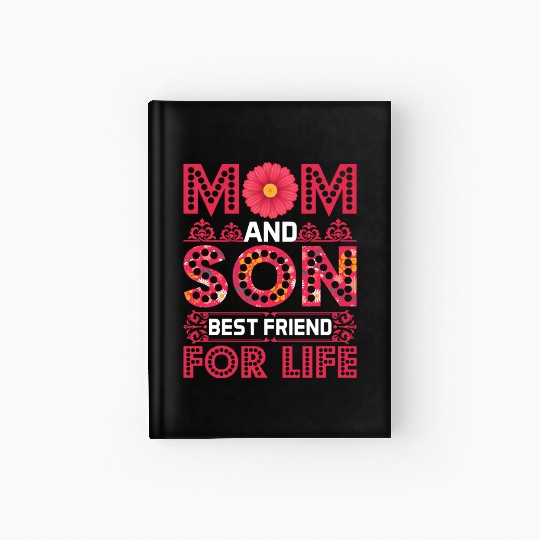 Mom And Son Hardcover Journal