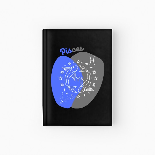 Underwater Dreams: A Minimalist Pisces Design Hardcover Journal