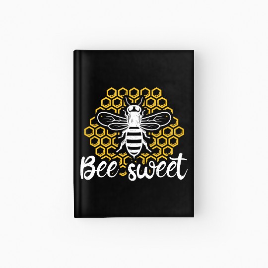 Beekeeping Romantic Honey Lover Hardcover Journal