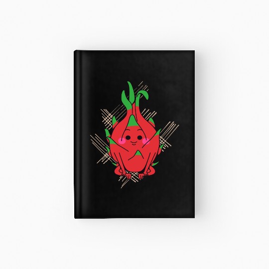 dragon fruit - fruits in season Hardcover Journal