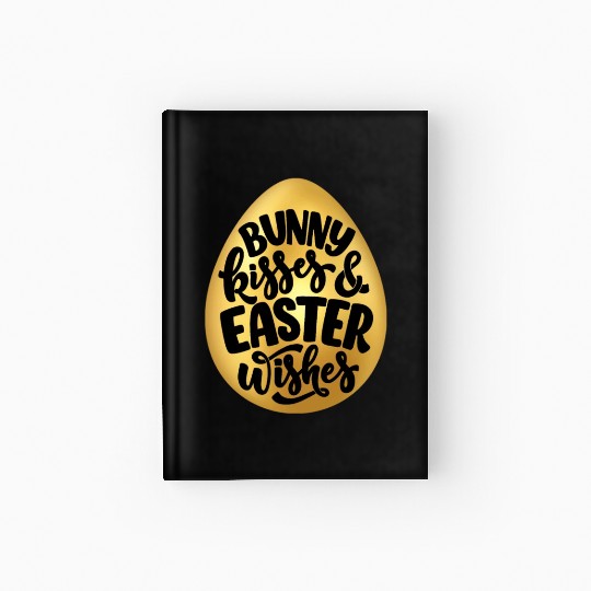 Happy Easter | Bunny Kisses and Easter Wishes | Hardcover Journal