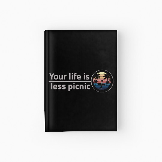 Sunset Surfing and holidays Hardcover Journal