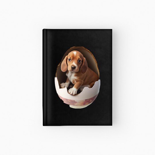 New Dog In The Egg Anubis japanese Sakura Hardcover Journal