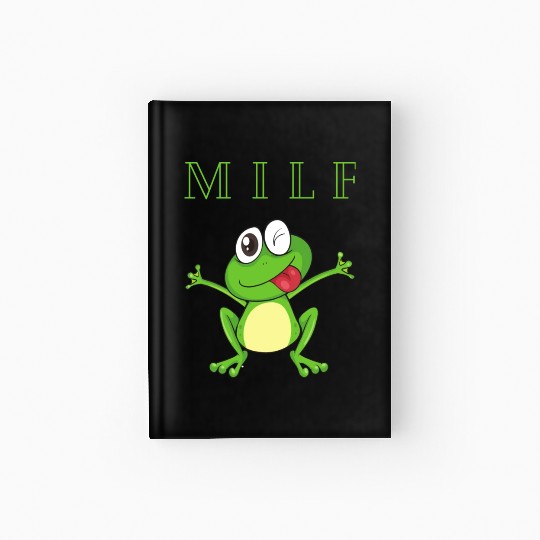 My Friends Frogs Man I Love Frogs Hardcover Journal