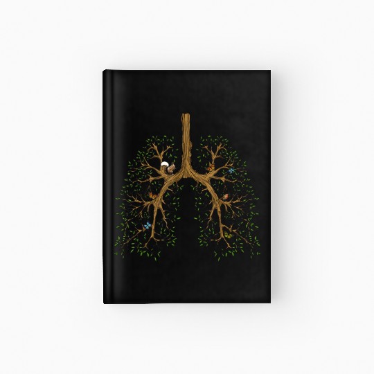 Mother Nature Breath Of Life Nature s Lungs T Shi Hardcover Journal
