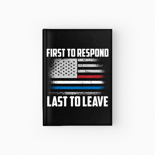 Dispatcher Us Flag Hardcover Journal