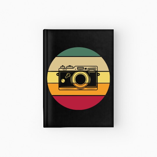 Funny Camera photography quote gift Hardcover Journal