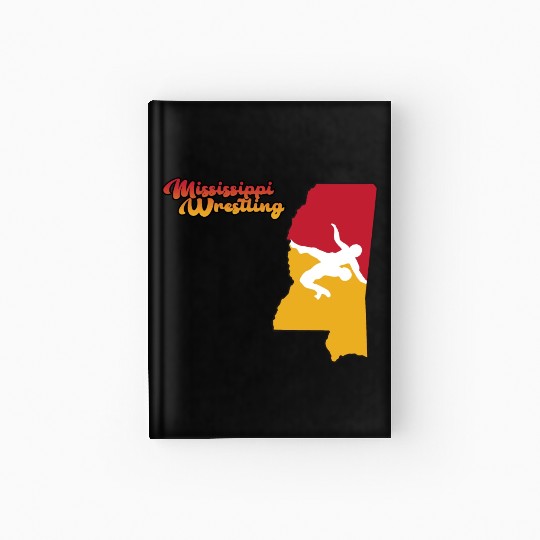 Mississippi Wrestling Hardcover Journal