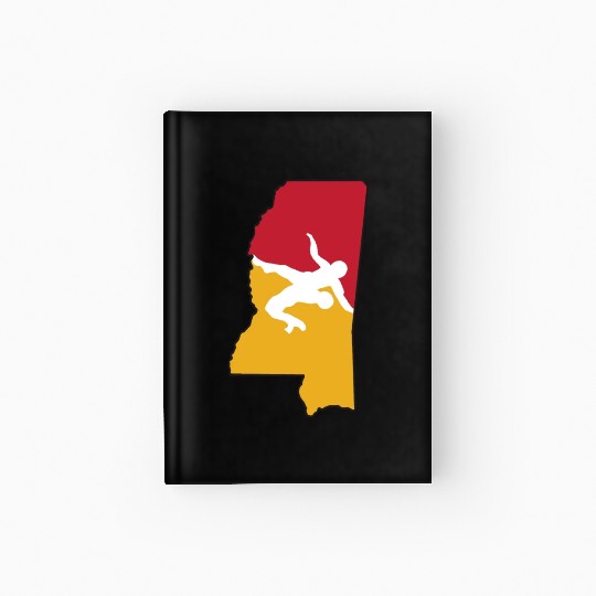 Mississippi Wrestling Hardcover Journal