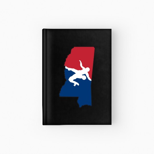 Mississippi Wrestling Hardcover Journal