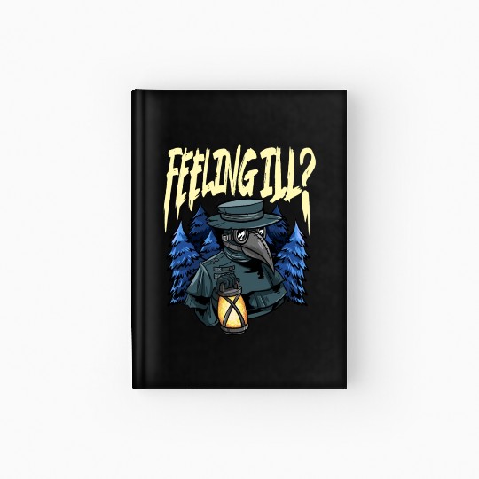 Plague Doctor Outfit Plague Doctor Mask Medicines Hardcover Journal