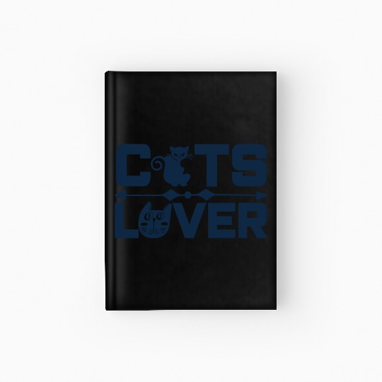 Crazy for Cats: Cute and Casual Cat Lover Top Hardcover Journal