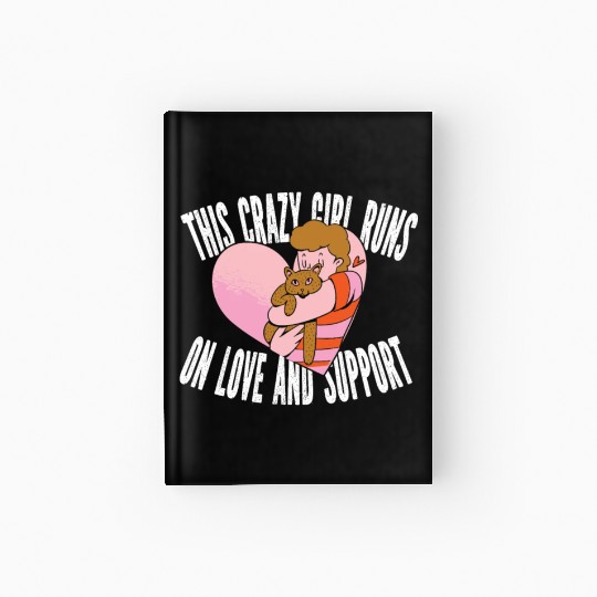 Psychology Psychologist Cat Hardcover Journal