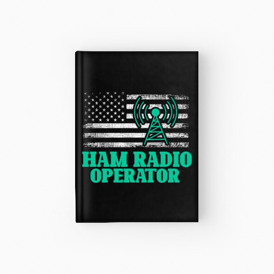 Ham Radio Operator Hardcover Journal