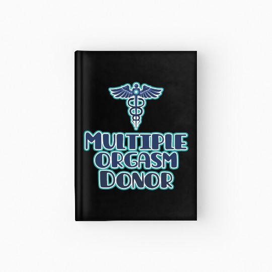 Multi Orgasm Donor Hardcover Journal