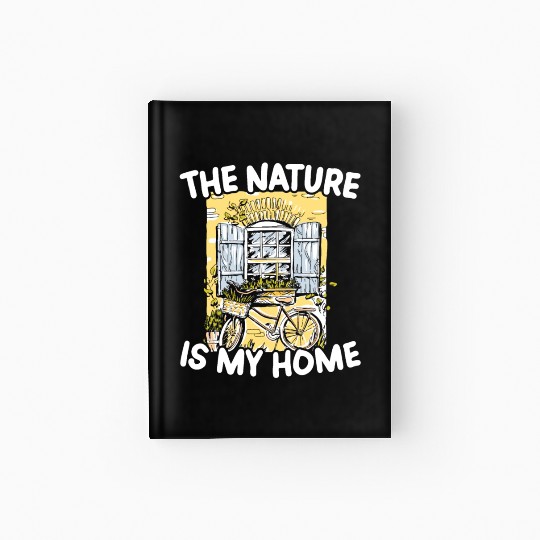 Cottagecore Mushroom Aesthetic Nature Conservation Hardcover Journal
