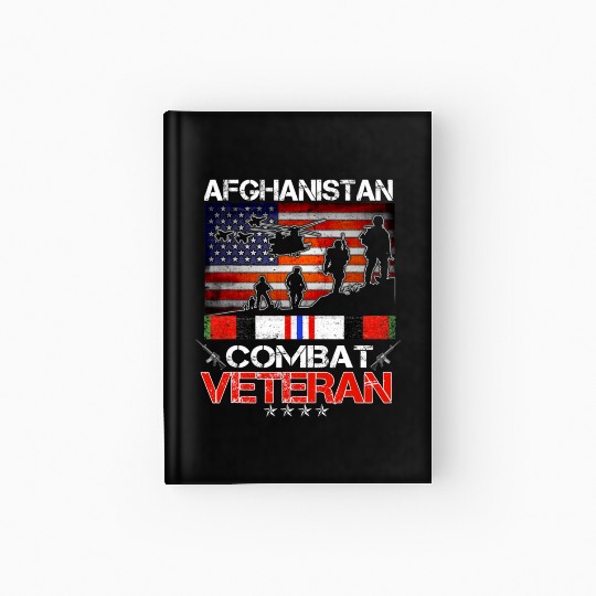 afghanistan combat veteran us veteran military Hardcover Journal