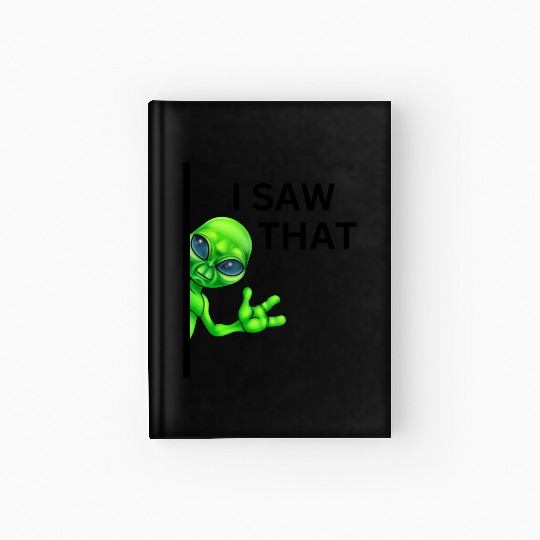 I saw that Alien UFO Hardcover Journal