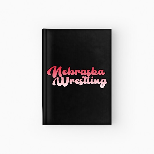 Nebraska Wrestling (State Colors) Hardcover Journal