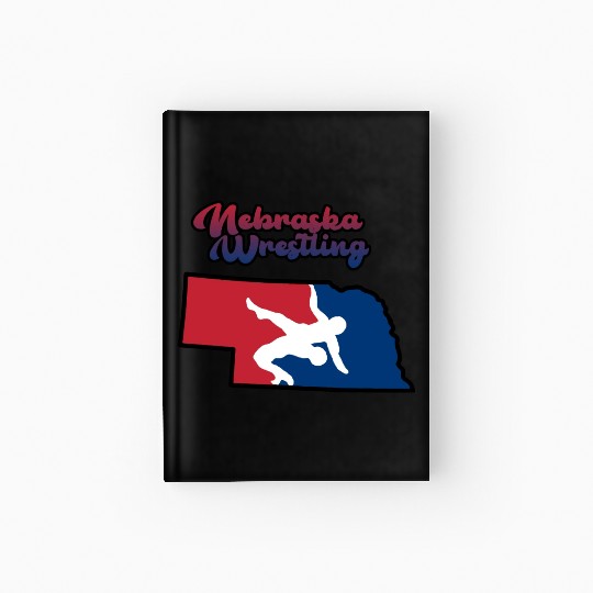 Nebraska Wrestling (USA Colors) Hardcover Journal