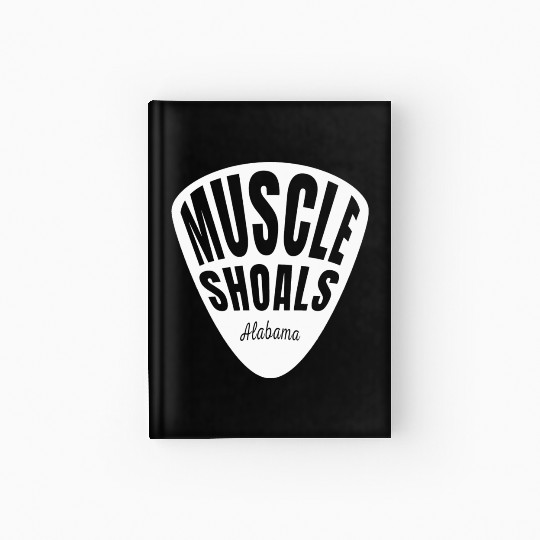 Muscle Shoals Albm Guitar Pick Music Recording Hardcover Journal