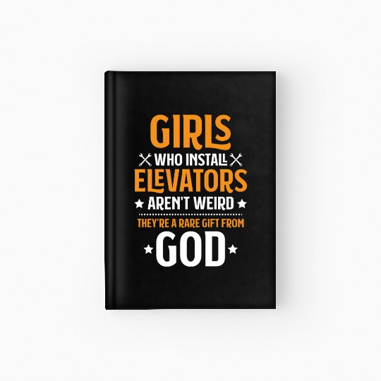 Elevator Mechanic Elevator Installer Hardcover Journal