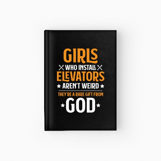 Elevator Mechanic Elevator Installer Hardcover Journal
