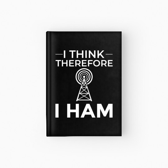 Ham Radio Amateur Radio nostalgia Hardcover Journal