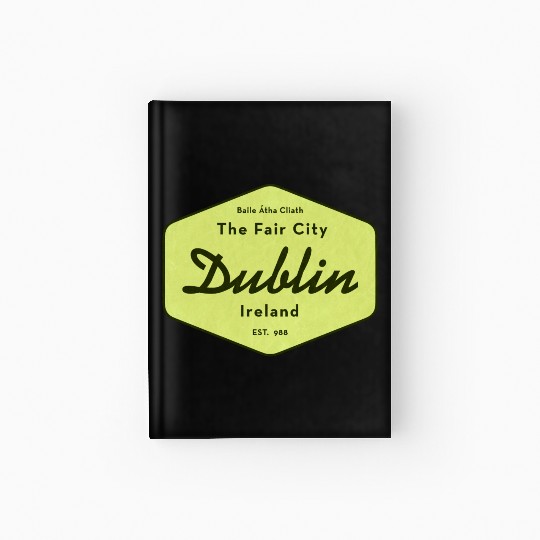 Dublin Ireland Hardcover Journal