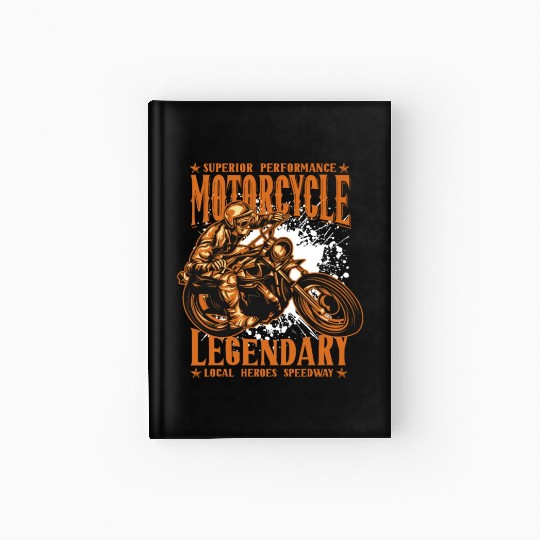 SUPERRIOR PERFORMANCE MOTORCYCLE LEGENDARY Hardcover Journal