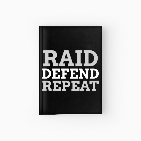 Raid Defend Repeat | Kabaddi Sport Hardcover Journal