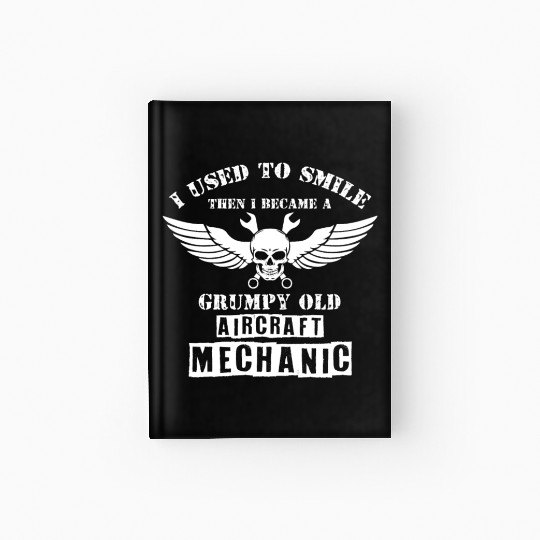 Aircraft Mechanic Hardcover Journal
