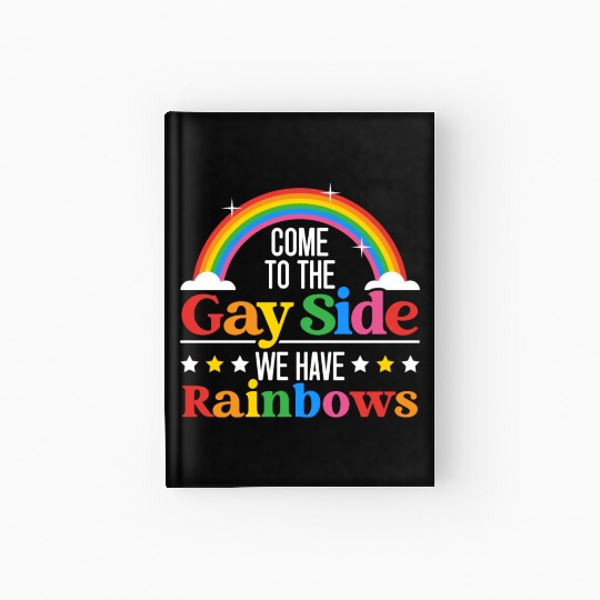 Gay Rights Rainbow Pride Month LGBTQ Gay Pride Hardcover Journal