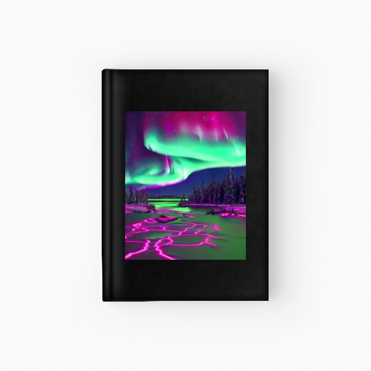 Northern Lights Hardcover Journal