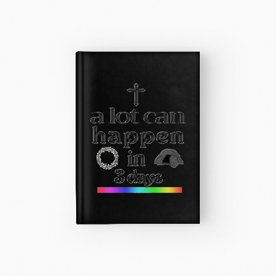 a lot can happen in 3 days Hardcover Journal