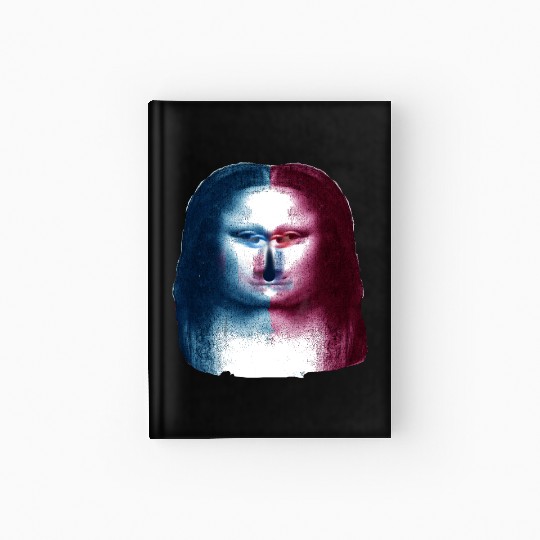 Monalisa Concept Leonardo Da Vinci Hardcover Journal