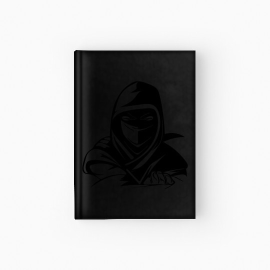 Weight Training Style Ninja Athlete Warrior Hardcover Journal