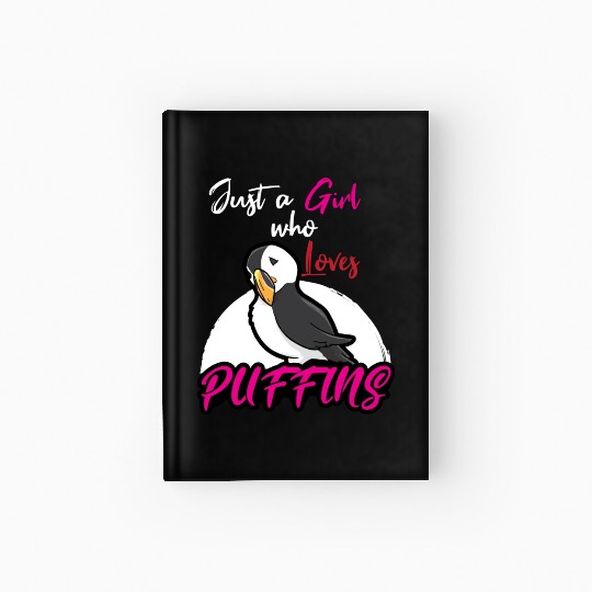 Puffin Lover Puffins Hardcover Journal
