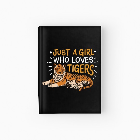 Tiger Tiger Lover Zookeeper Hardcover Journal