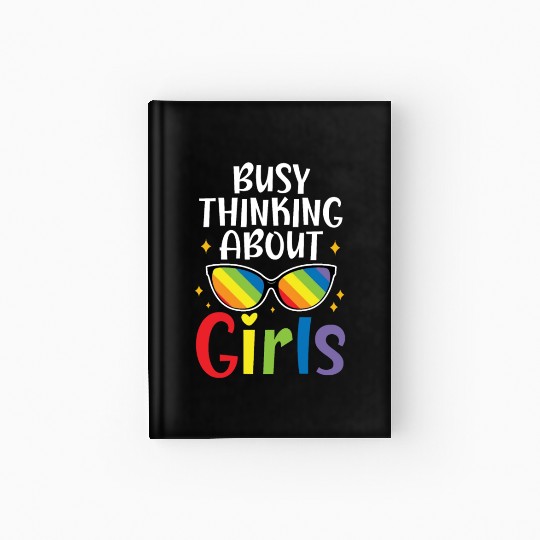 Gay Rights Rainbow Pride Month LGBTQ Pride Parade Hardcover Journal