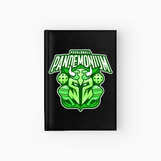 Pickleball Pandemonium | Paddle Sports Player Hardcover Journal