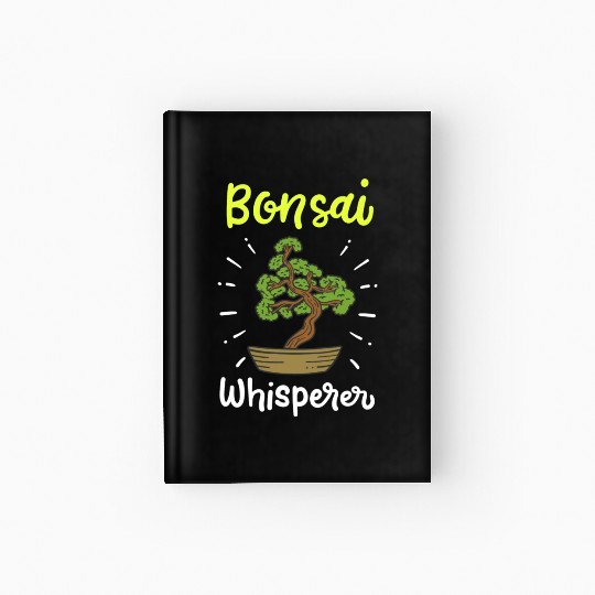 Bonsai Tree Gardener Hardcover Journal